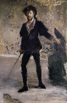 エドゥアール・マネ Painting - ハムレットとしてのフォーレの肖像 エドゥアール・マネ